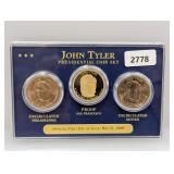 Tyler Presidential Coin Set
