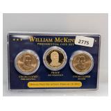 McKinley Presidential Coin Set