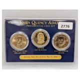 Adams Presidential Coin Set