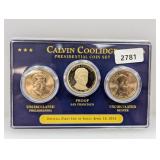 Coolidge Presidential Coin Set