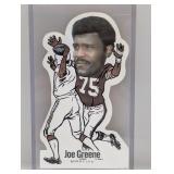 1972 NFLPA VINYL STKRS Mean Joe Greene HOF