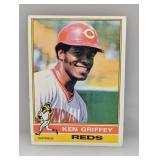 1976 Topps Ken Griffey #128 Corners