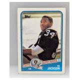 1988 Topps Bo Jackson RC #32 Damage