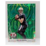 2025 Drew Brees Leaf NSCC 15th Ann Green Lava 3/6