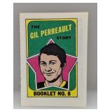 1971/72 Topps Story Booklets Gil Perrault HOF 8