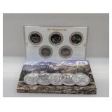 2011 America the Beautiful Quarter Set