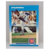 1987 Fleer Updated Greg Maddux RC #U-68 Edges