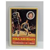 1973-74 Topps Pete Maravich NBA All Stars Stain