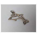 .925 Sterl Dolphins Pendant