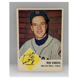 1963 Fleer #49 Rod Kanehl Mets Corners