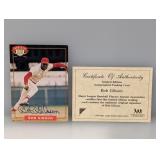 1994 NABISCO Legends Bob Gibson Auto COA Corner