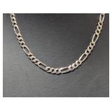18" .925 Sterl Figaro Chain Necklace