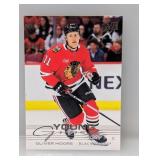 2025-26 UD Oliver Moore Young Gunscard #216