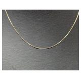 16" 14K GF Thin Chain Necklace