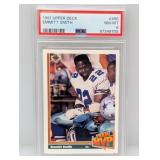 Emmitt Smith 1991 Upper Deck Team MVP PSA 8