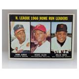 1967 Topps HR Ldrs Aaron/Mays HOF Corners/Edges