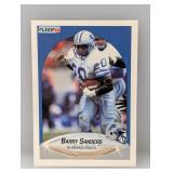 Barry Sanders 1990 Fleer 2nd Year Edges