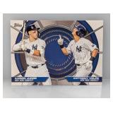 2025 Topps Series 2 Aaron Judge Anthony Volpe
