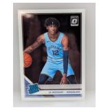2019 Panini Optic Ja Morant RC 168
