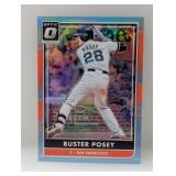 2016 Buster Posey Optic Light Blue Prizm /50