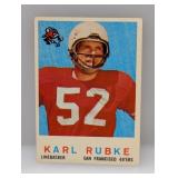 1959 Topps #112 Karl Rubke Surface/Corner