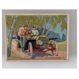 1910 Turkey Red Cigarettes Oldsmobile Damage