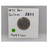 1970 .925 Silv Panama Balboa