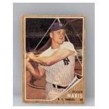1962 Topps #1 Roger Maris Surface/Corners/Edges