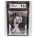 2023 Spencer Jones Bowman Chrome Prosp 1sr SGC 9.5