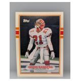 1989 Topps Traded Deion Sanders RC 30T
