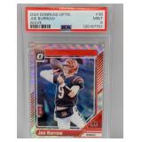 2024 Joe Burrow Optic Wave Prizm /300 PSA 9