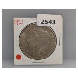 1921 90% Silver Morgan $1 Dollar