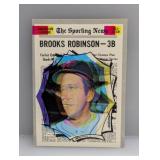 1970 Topps Brooks Robinson Print Error HOF Damage