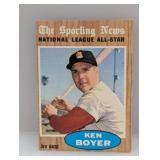 1962 Topps #392 Ken Boyer All Star