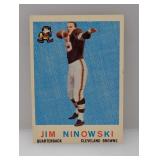 1959 Topps #125 Jim Ninowski Corner
