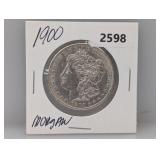 1900 90% Silv Morgan $1 Dollar