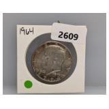 1964 90% Silv JFK Half $1 Dollar