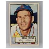 1952 Topps #196 Solly Hemus Surface/Corners/Edges