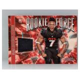 2023 Absolute Bijan Robinson Rookie Relic Crease