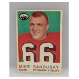 1959 Topps #136 Mike Sandusky Edges