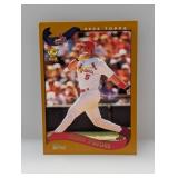 2001 Topps Albert Pujols RC #160 Corner