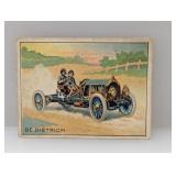 1910 Turkey Red Cigarettes De Dietrich Damage