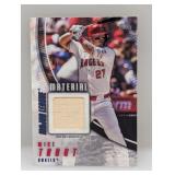 2025 Mike Trout Topps Major League Material Bat