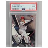 2018 Shohei Ohtani Topps Finest RC #100 PSA 9