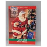1990 Pro Set Santa Claus Head Coach Edges