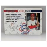 2004 Donruss Studio Stars Jim Edmonds  Surface