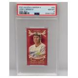 2021 A&G X Jose Canseco mini red #64 PSA 8 4/5