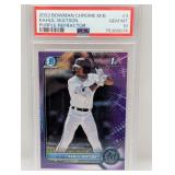 2022 Watson Bowman Chrome 1st Purple Ref/250 PSA10