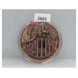 5oz .999 Copper Gargoyle Round