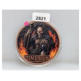 5oz .999 Copper Reaper Round